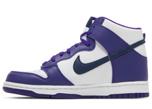 Load image into Gallery viewer, Nike Dunk High Electro Purple Midnight Navy (GS)
